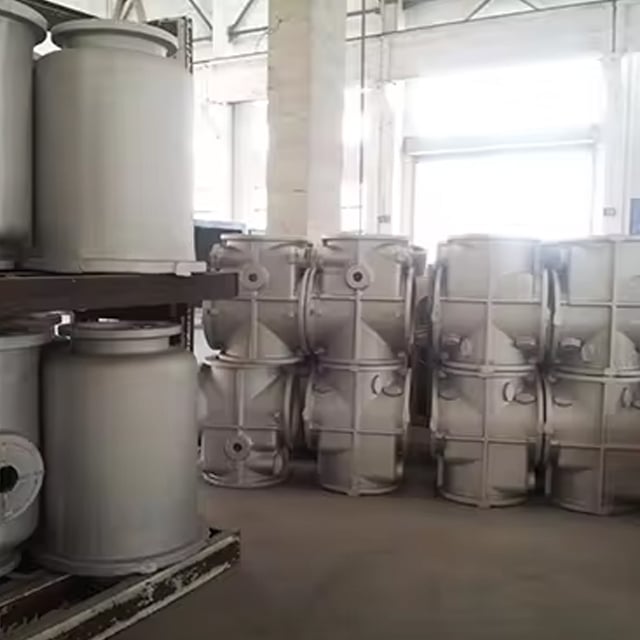 8 Low pressure casting machine for car aluminum wheel rim production line details