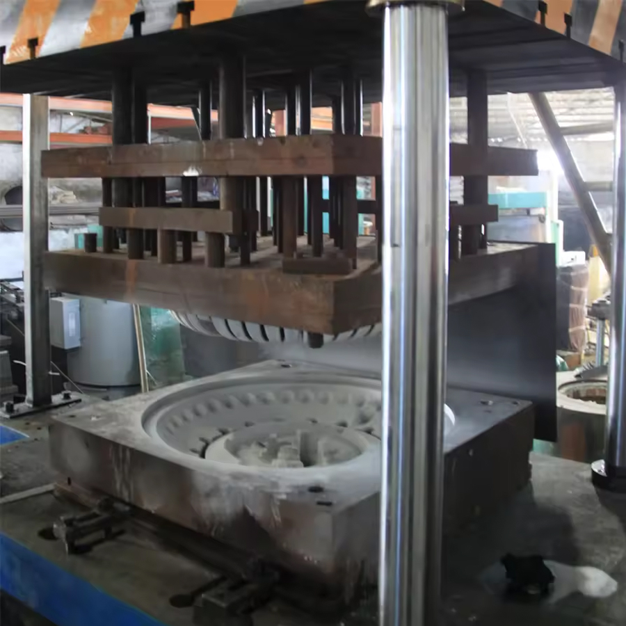 Aluminum casting full automatic low pressure die casting machine