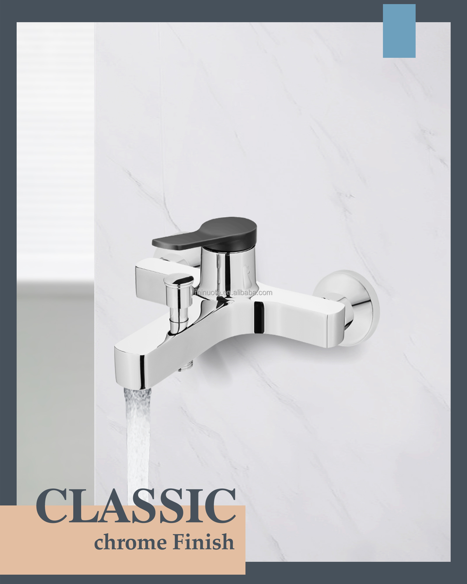 High Quality Modern Style Taps Bathroom Sink Shower Mixer Faucets Bath factory