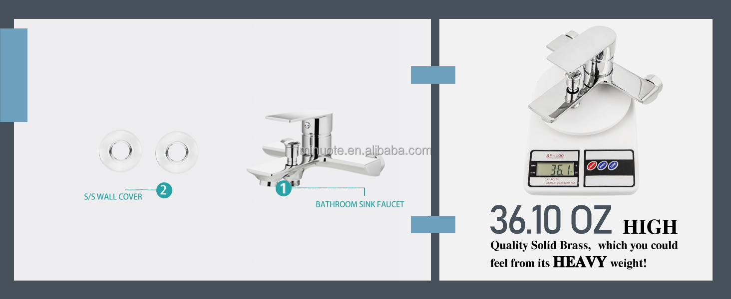 High Quality Brass Bath Shower Faucet Tap Bathroom Luxury Shower Taps Bath Faucet For Home Use factory