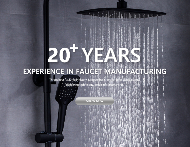 Durable bathroom shower faucet hot and cold water mixer shower faucet cheap bathtub brass Bath Shower Faucets manufacture