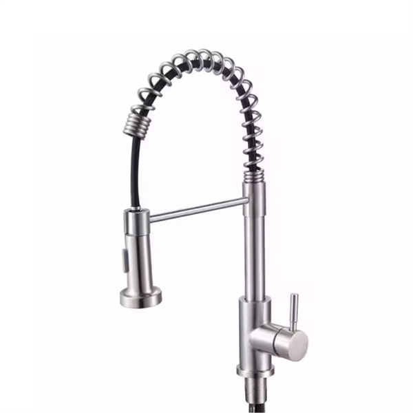 The convenience of single handle kitchen faucets.