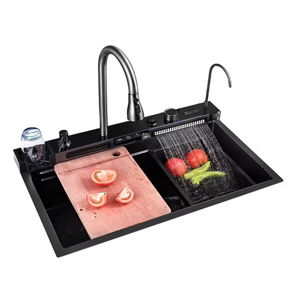 A Large Stainless Steel Sink for Busy Kitchens