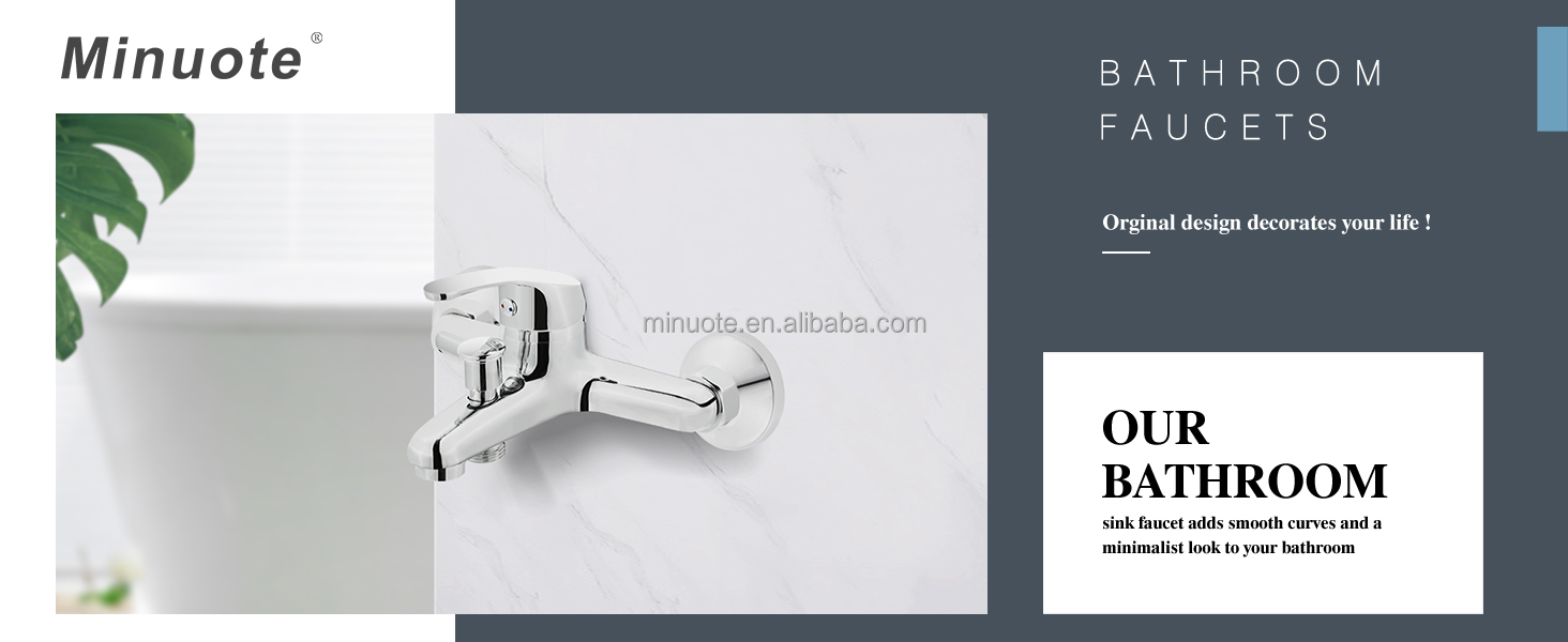 High Quality Morden Style Taps Bathroom Sink Shower Mixer Faucets Bath manufacture