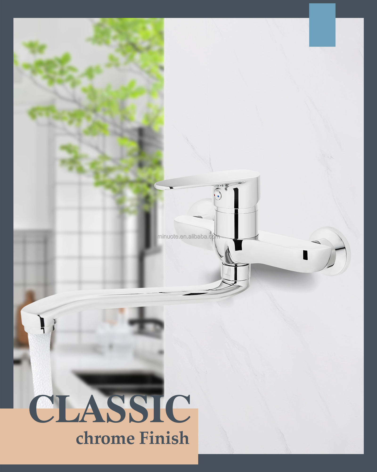 2023 long neck bath & shower faucets brass in wall shower faucet for bathroom shower set details