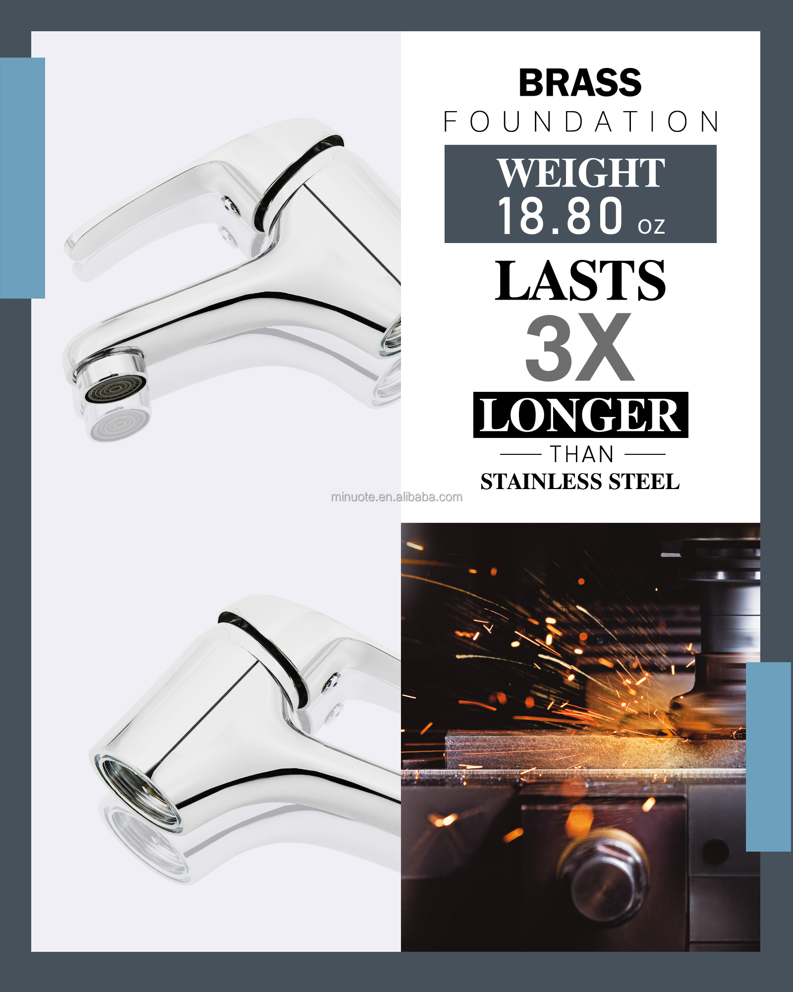 Modern hot cold single handle brass bathroom mixer washbasin concealed basin faucet supplier