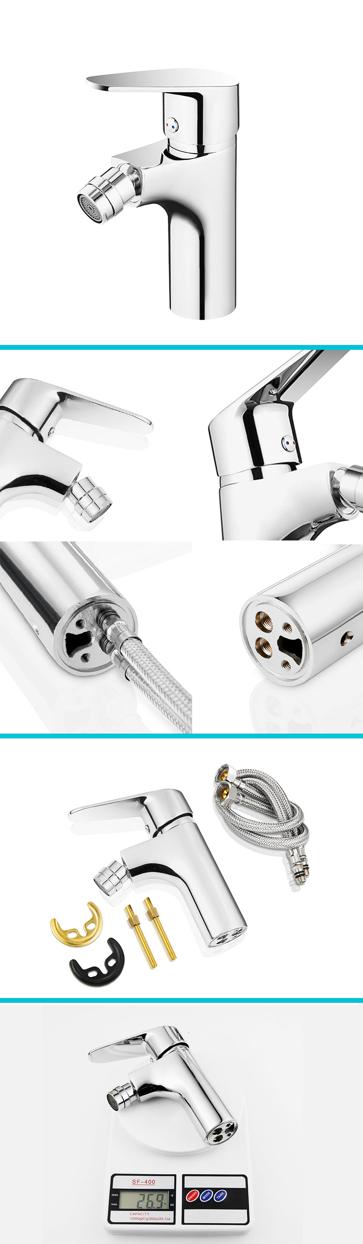 Toilet spray bidet faucets bathroom brass basin cabinet faucets factory
