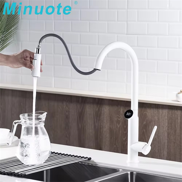 Various Styles of Pull Down Faucets