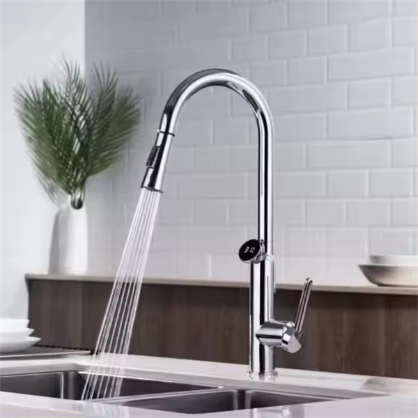 The Single Handle Pull Down Faucet for Your Modern Kitchen Design.