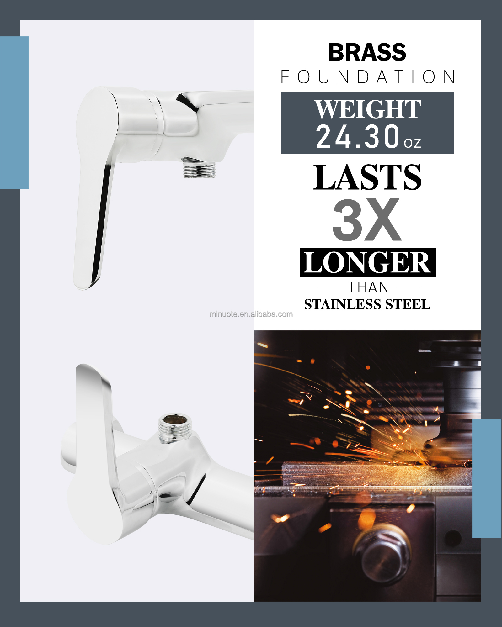 Free sample Bathroom Black Wall Mounted Hot And Cold Water Tap Mixer Bathtub Tub Faucets For Shower Set factory