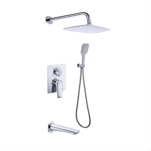 Transform Your Bath Time with Convenient and Stylish Wall-Mounted Taps and Shower System
