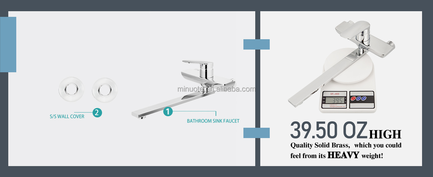 2023 Wholesale Modern Water Saving Commercial Single Lever Instant Hot Cold Water Tap Bathroom Sink Faucet supplier