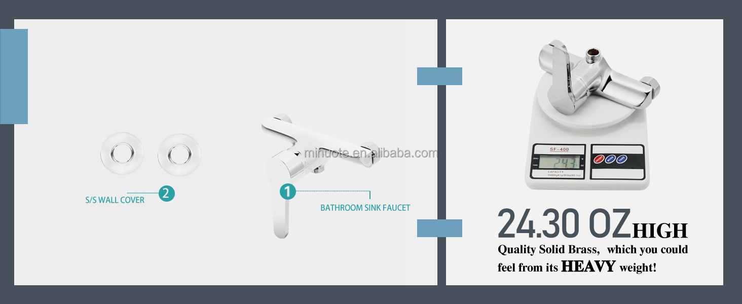 Free sample Bathroom Black Wall Mounted Hot And Cold Water Tap Mixer Bathtub Tub Faucets For Shower Set manufacture