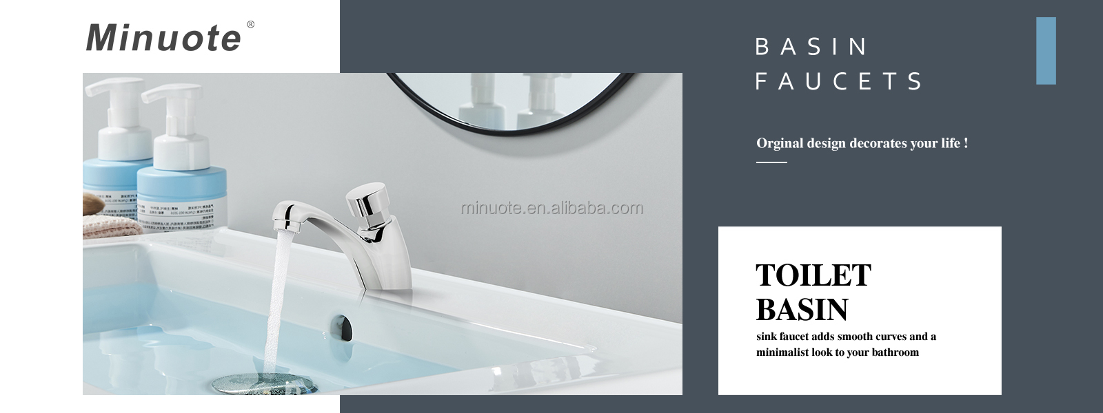 Fashion  Single Hole Baking Paint Cold Hot Sink Taps Bathroom Basin Faucet factory