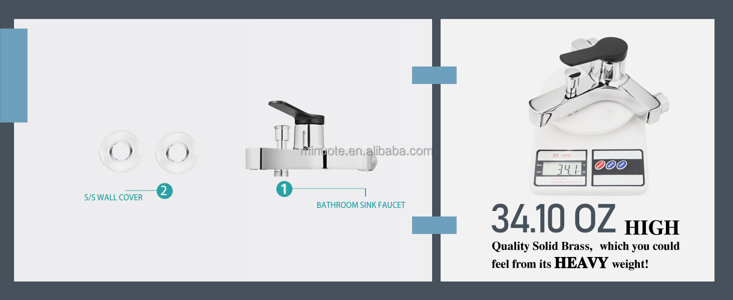 High Quality Modern Style Taps Bathroom Sink Shower Mixer Faucets Bath supplier