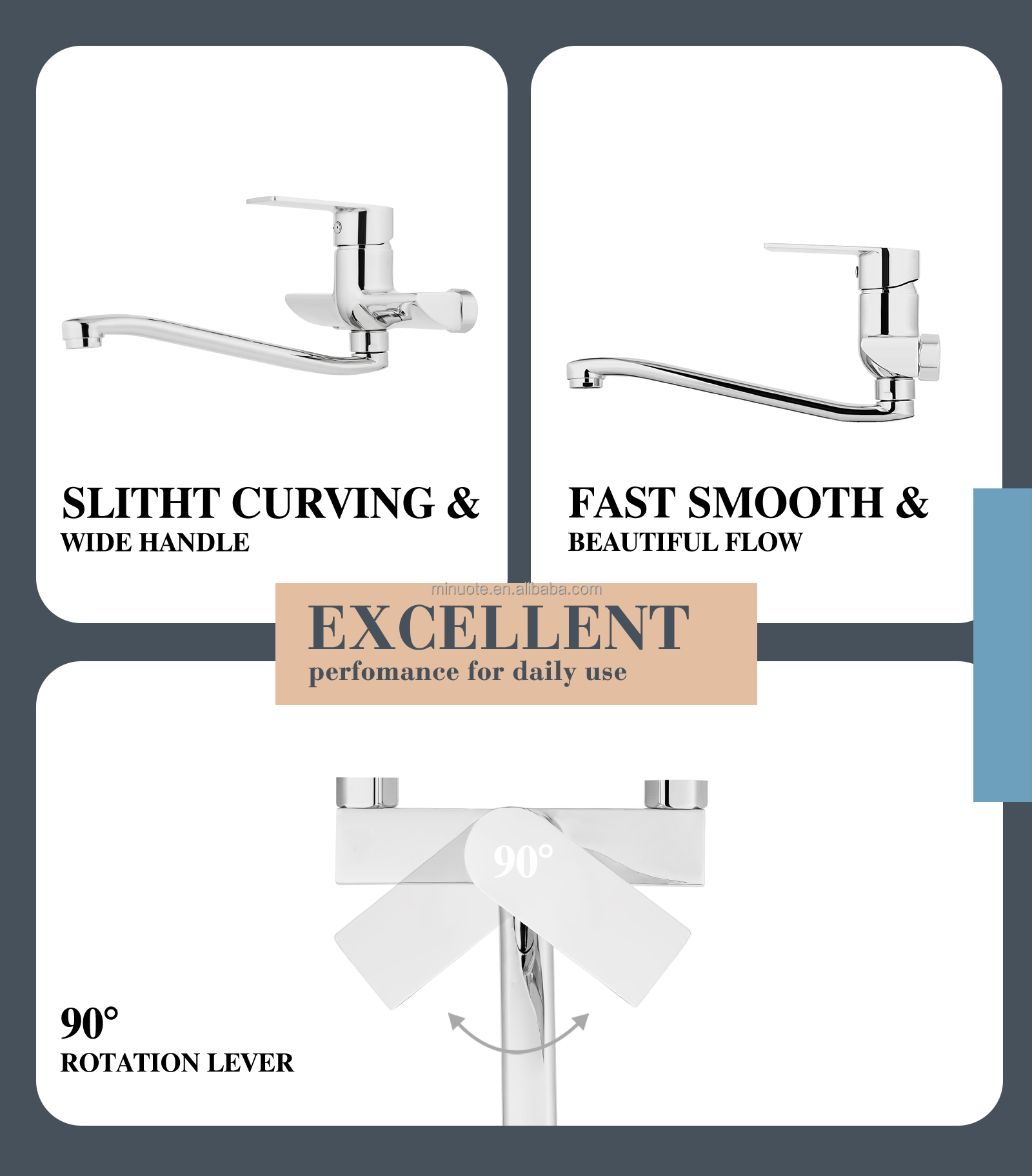 Hot Sale Bathroom Shower Mixer Bath Tap Shower Mixer Cold Hot Water Bath Faucets details