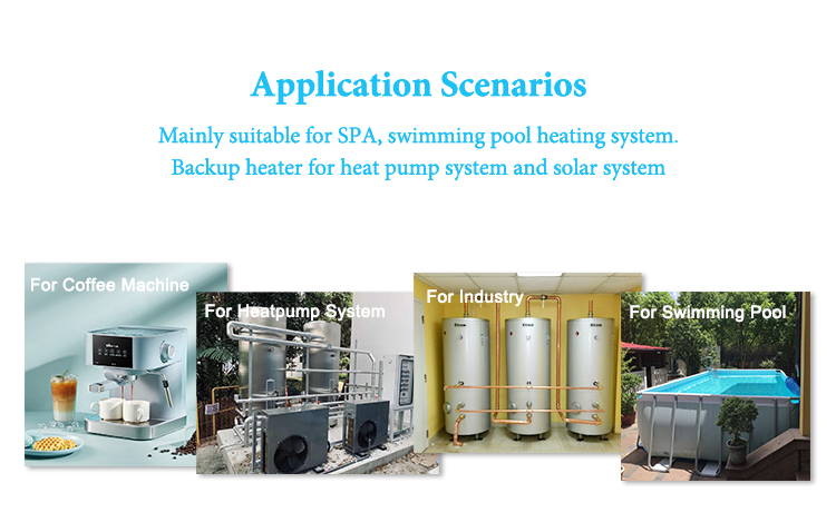 Electric backup heater instant mini coffee maker water electric heating element factory