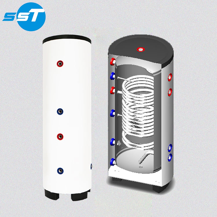 Fatigue testing 300L duplex stainless steel multifunction tank central heating system hot water boiler for hotel factory