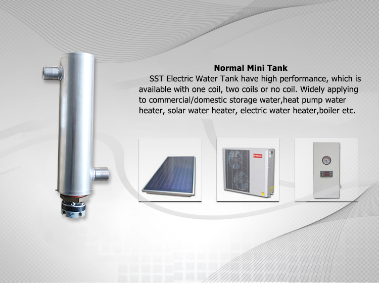 SST 10 liters electric solar hot water heater tank details