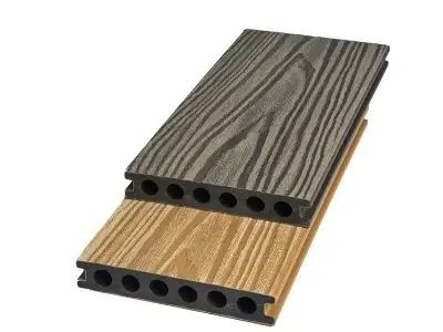 Die technische Überlegenheit der Struktur einer Fabrik für 3D-prägede Terrassendielen