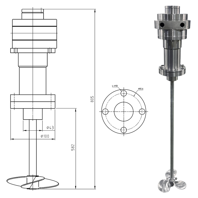 ADM-V2SPTR-PY6 Drawing