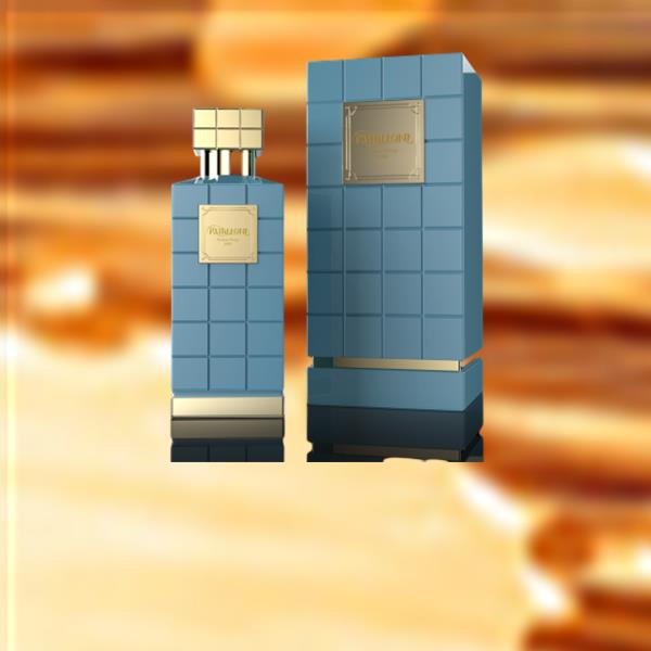 Usa frasco de perfume cuadrado: