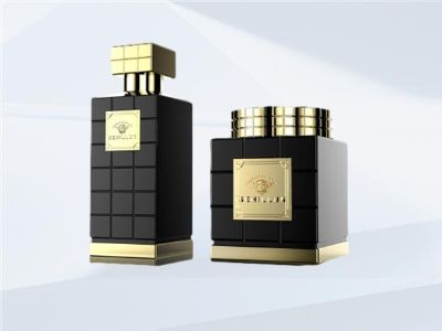 La elegancia atemporal de un frasco de perfume de cristal