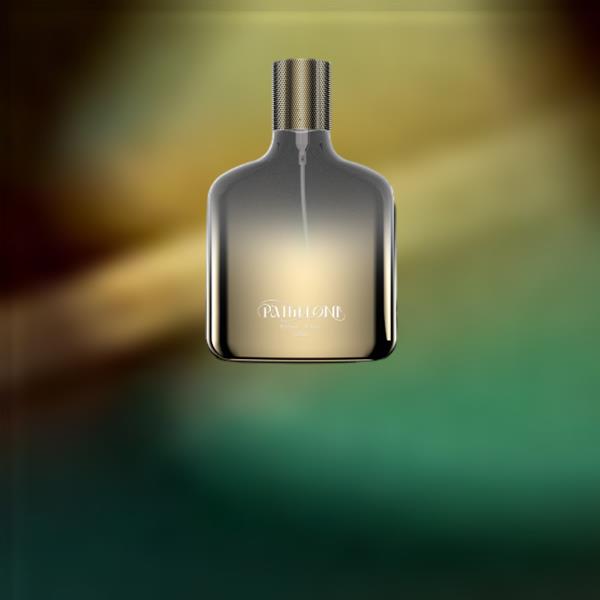 Uso del Frasco de Perfume Blanco