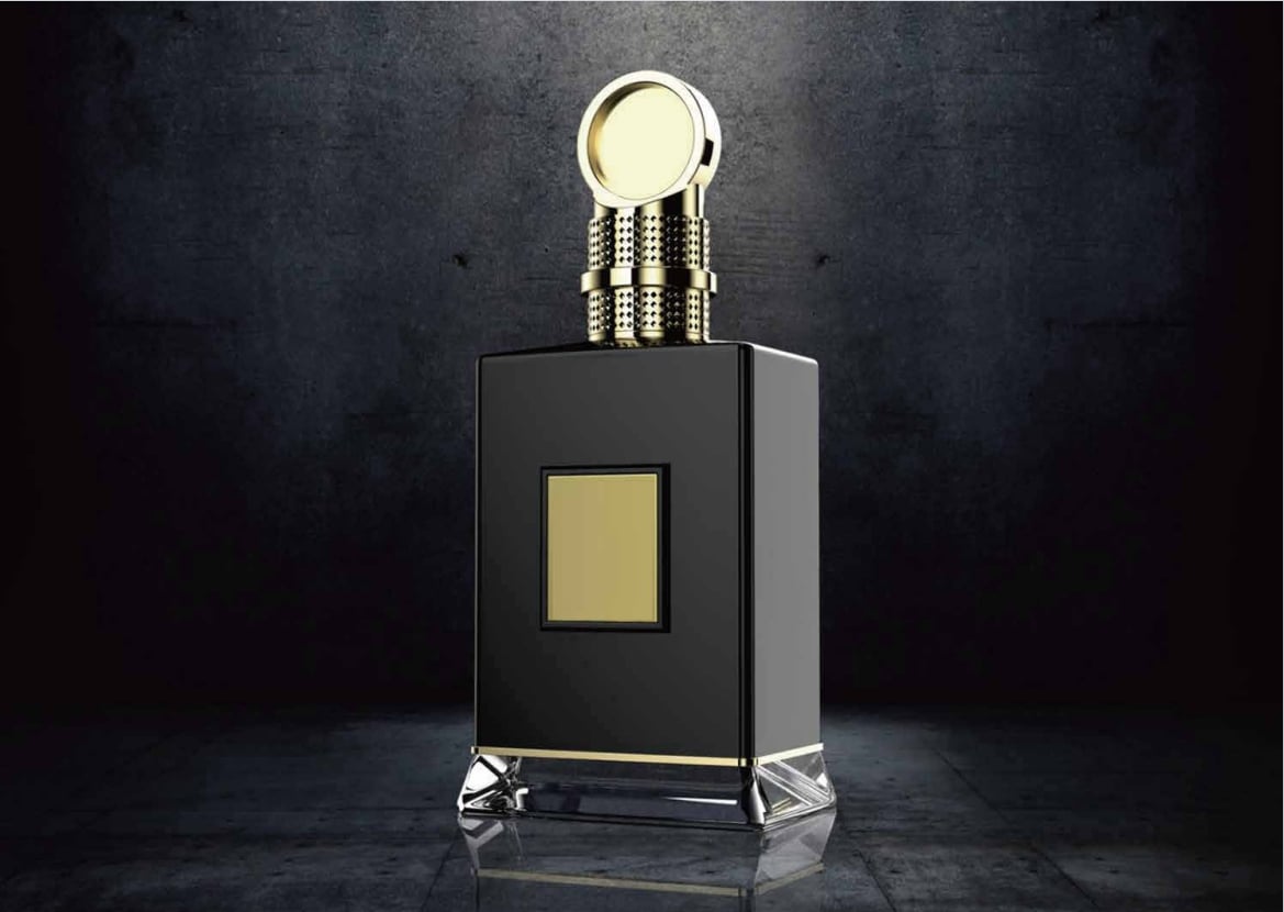 Perfume bottle Screen Printing empty luxury with cap perfume bottle Customized 50ml Perfume Bottle factory