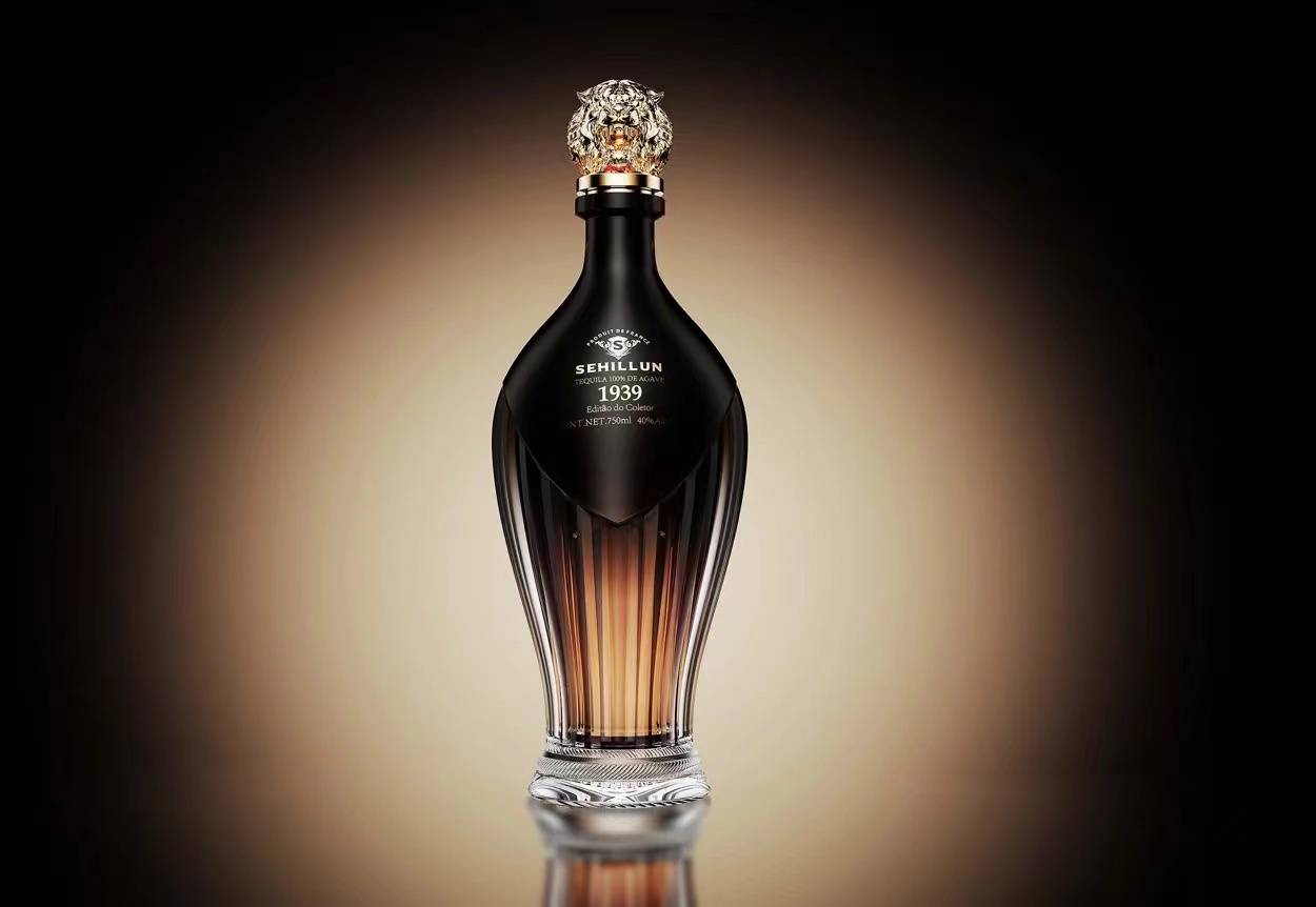 Glass Bottles Spirit Liquor Bottle Tequila Whiskey Brandy Vodka RUM JIN 750ml Glass Bottle manufacture