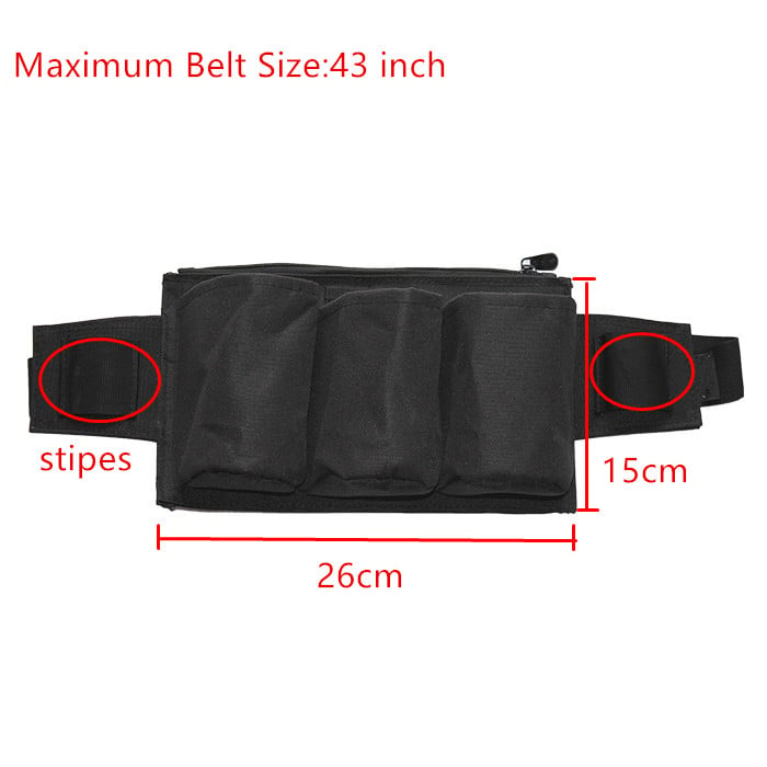 cleanroom hanging belt bag canvas waist for nurse and cleaners details