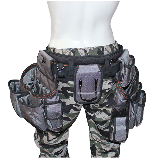 Parfaite pour les projets DIY ou les travaux professionnels, la ceinture avec poche à outils est indispensable.