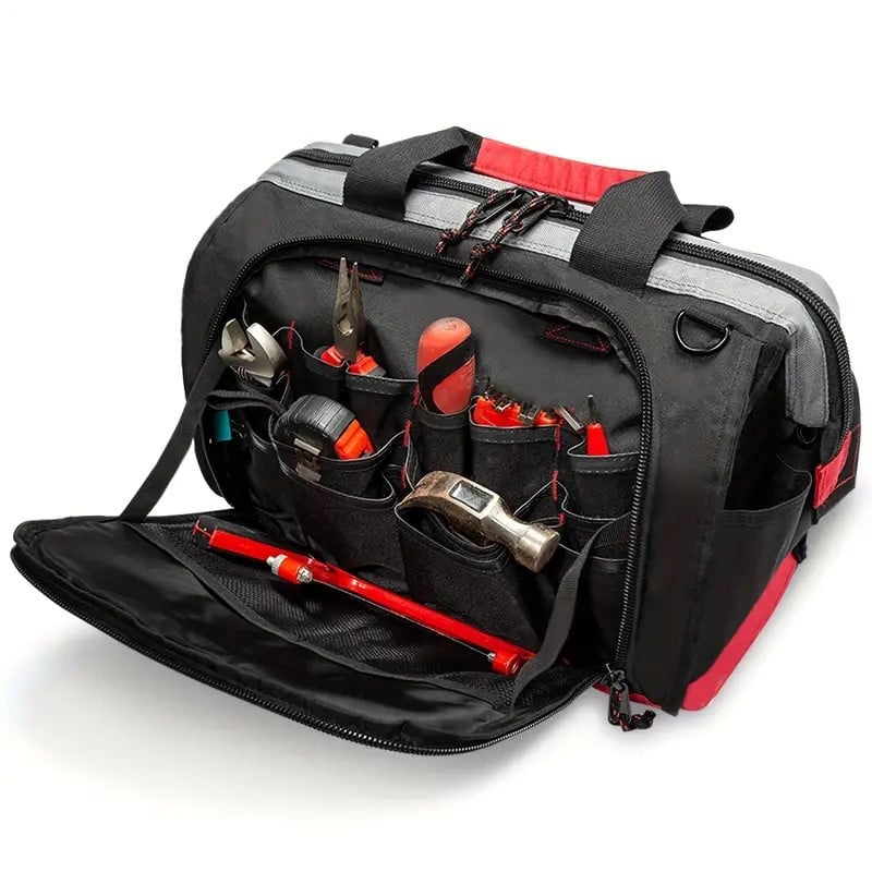 product single shoulder crossbody waterproof hardware tool box installation master electrician tool bag with labor protection features-0