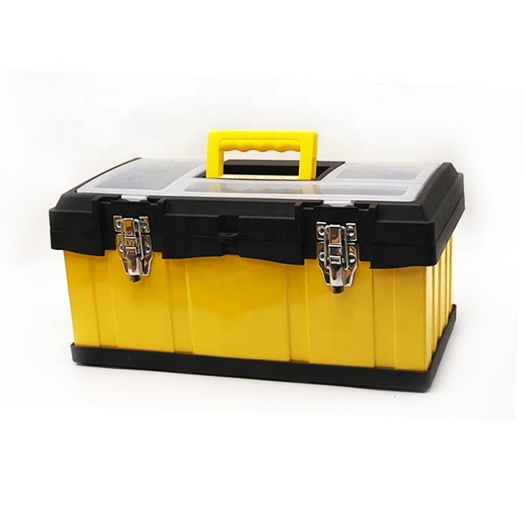 22 inch hard plastic tool storage box with removable parts-2