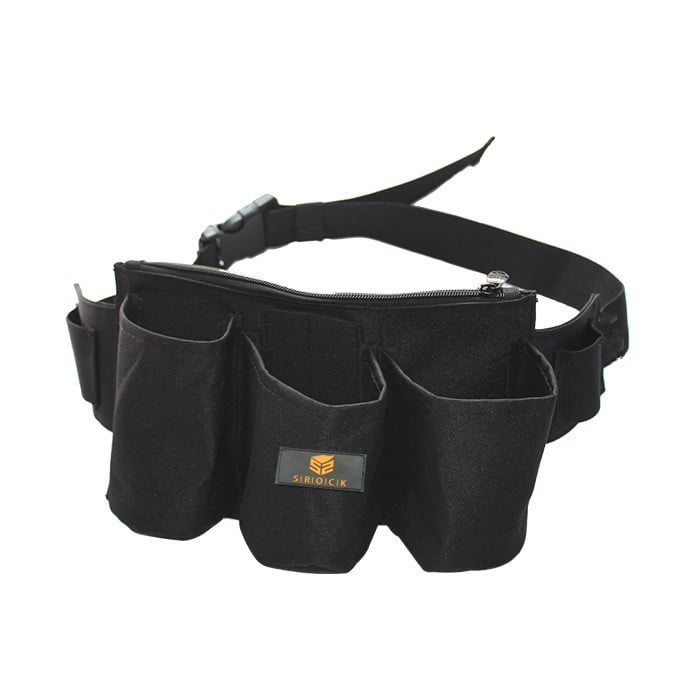 cleanroom hanging belt bag canvas waist for nurse and cleaners details