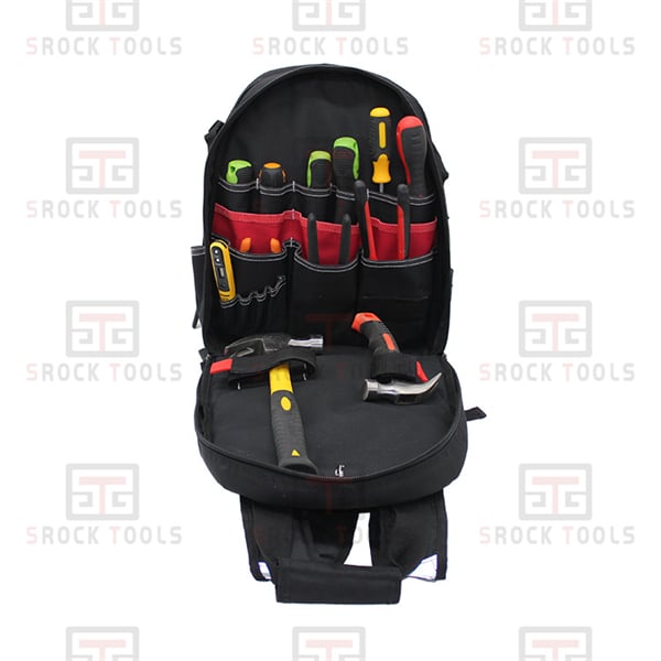 Stay organized on the job with a tool carrier backpack