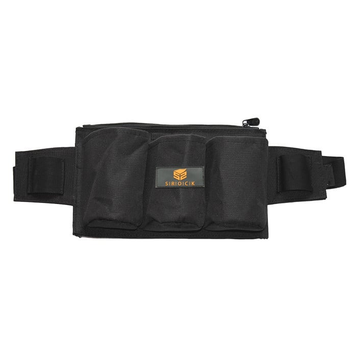 cleanroom hanging belt bag canvas waist for nurse and cleaners details