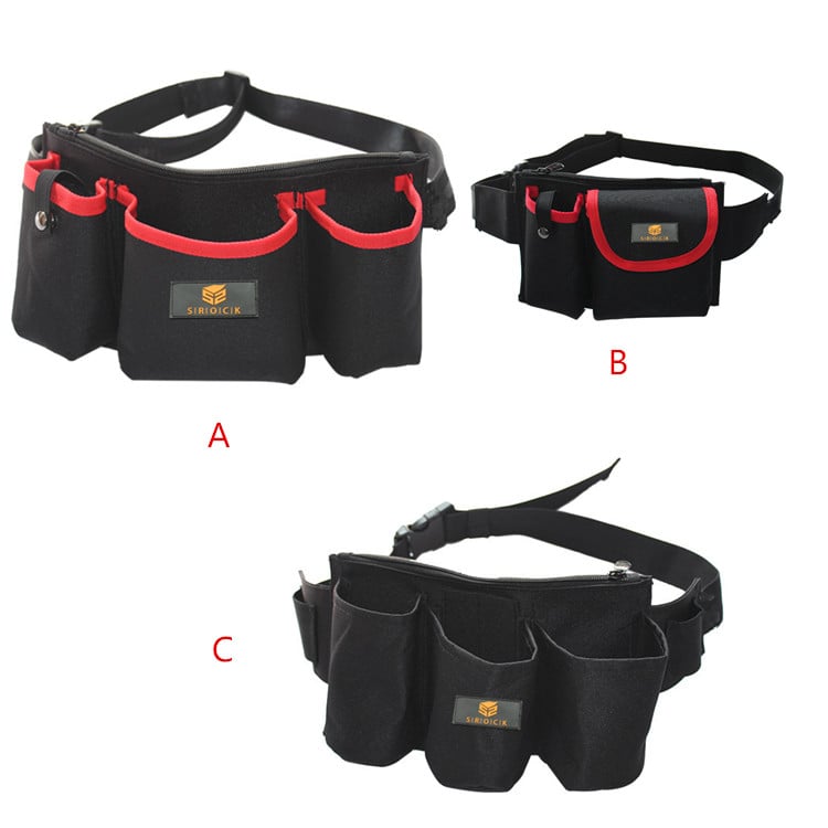 cleanroom hanging belt bag canvas waist for nurse and cleaners manufacture