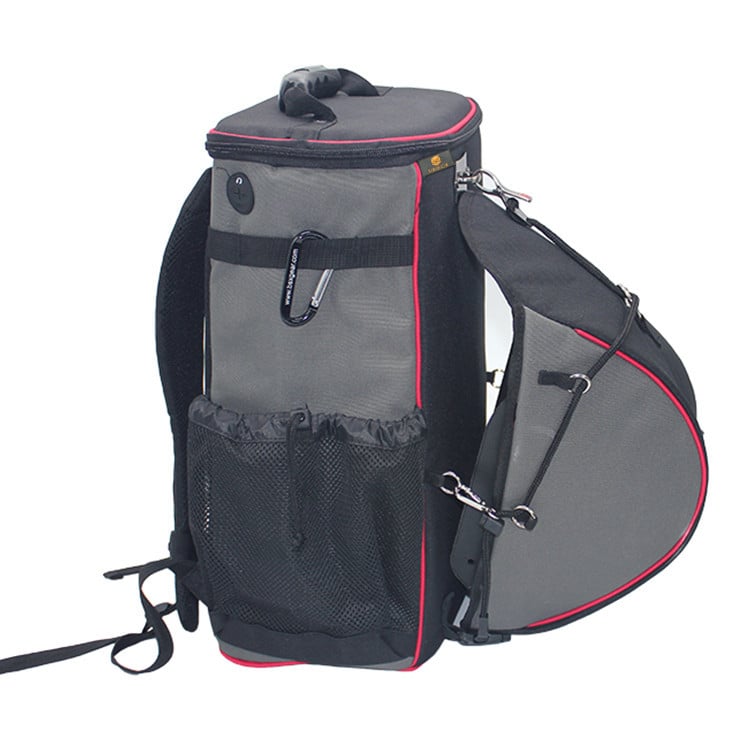 Large Capacity Work Gear Pack Technician Tool Bag Backpack Oxford Welder Tool Organizer with Helmet Catch details