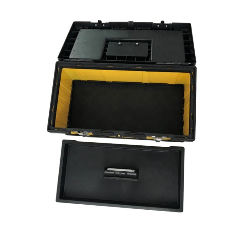 22 inch hard plastic tool storage box with removable parts-1