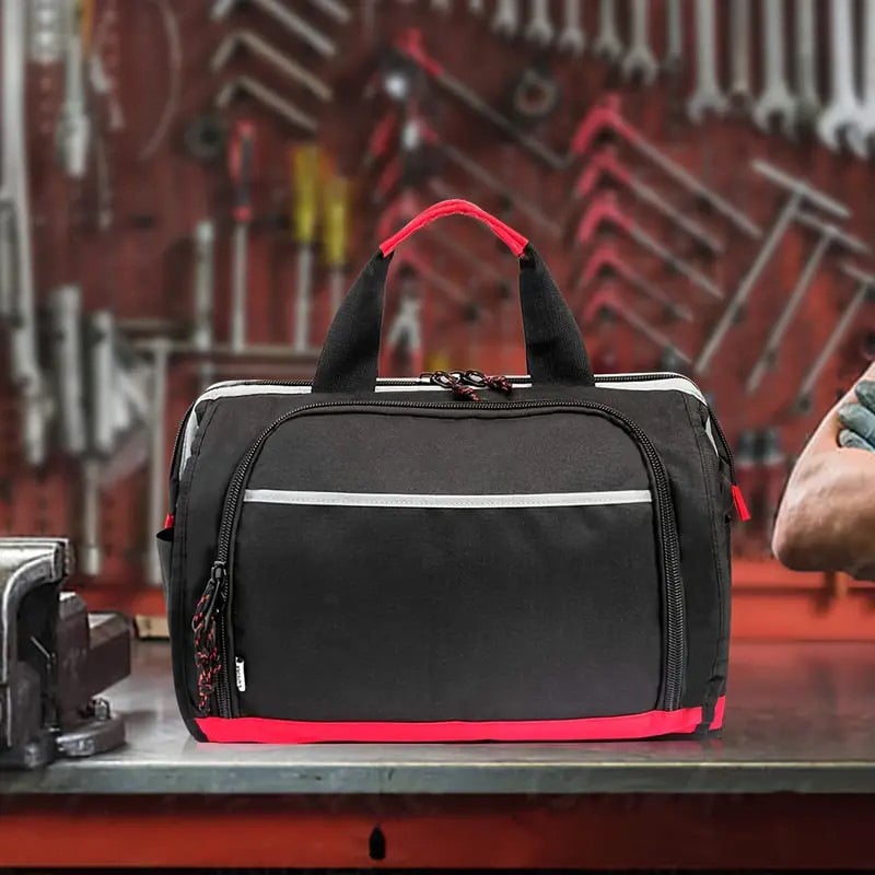 product single shoulder crossbody waterproof hardware tool box installation master electrician tool bag with labor protection features-2