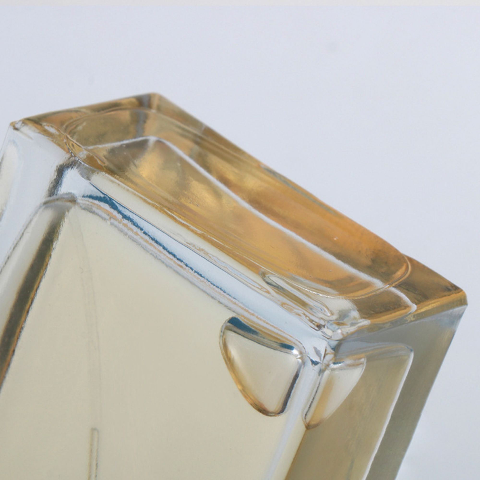 Popular mini perfume bottles blue square empty perfume bottle package HY-206