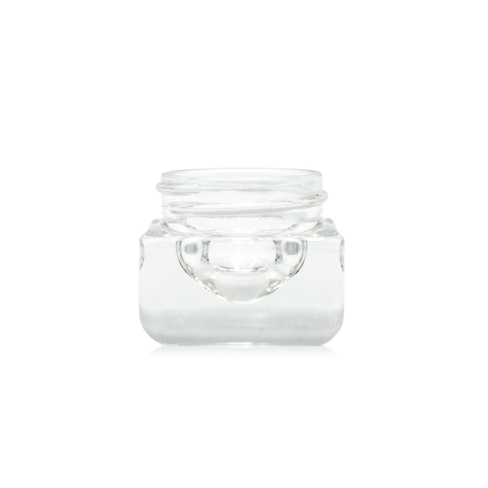 Small transparent cream bottle glass packaging HY-1806