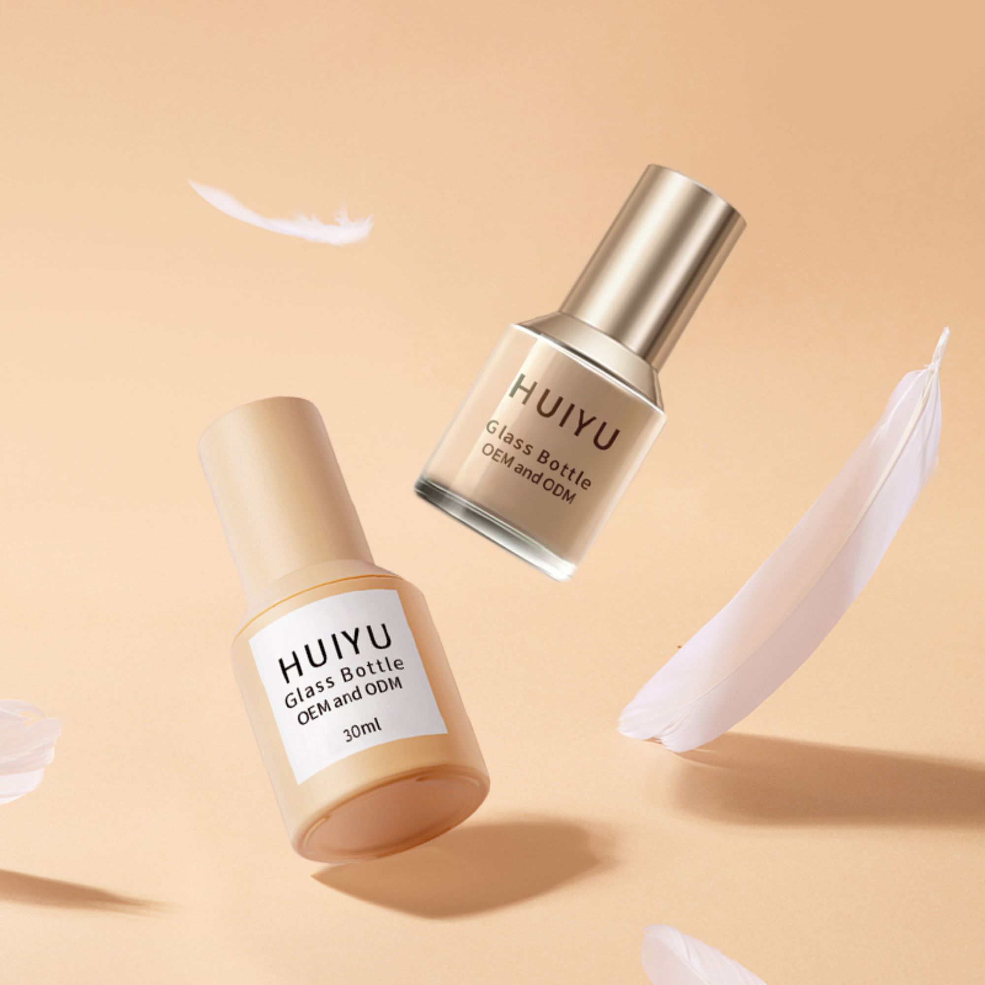  Customized packaging of liquid foundation pump bottle essence lotion HY-1827
