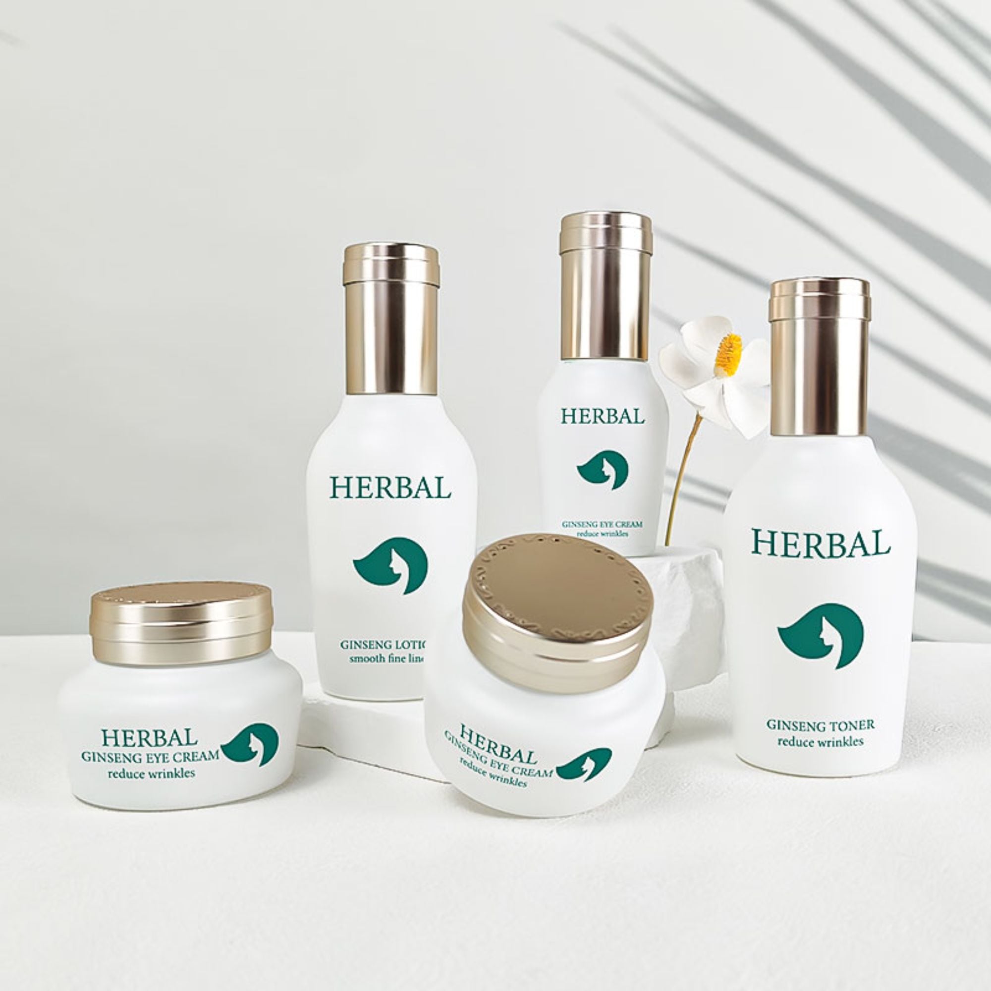 120Ml 100Ml 20Ml 26G Recyclable Glass Bottles Luxury HY-2438