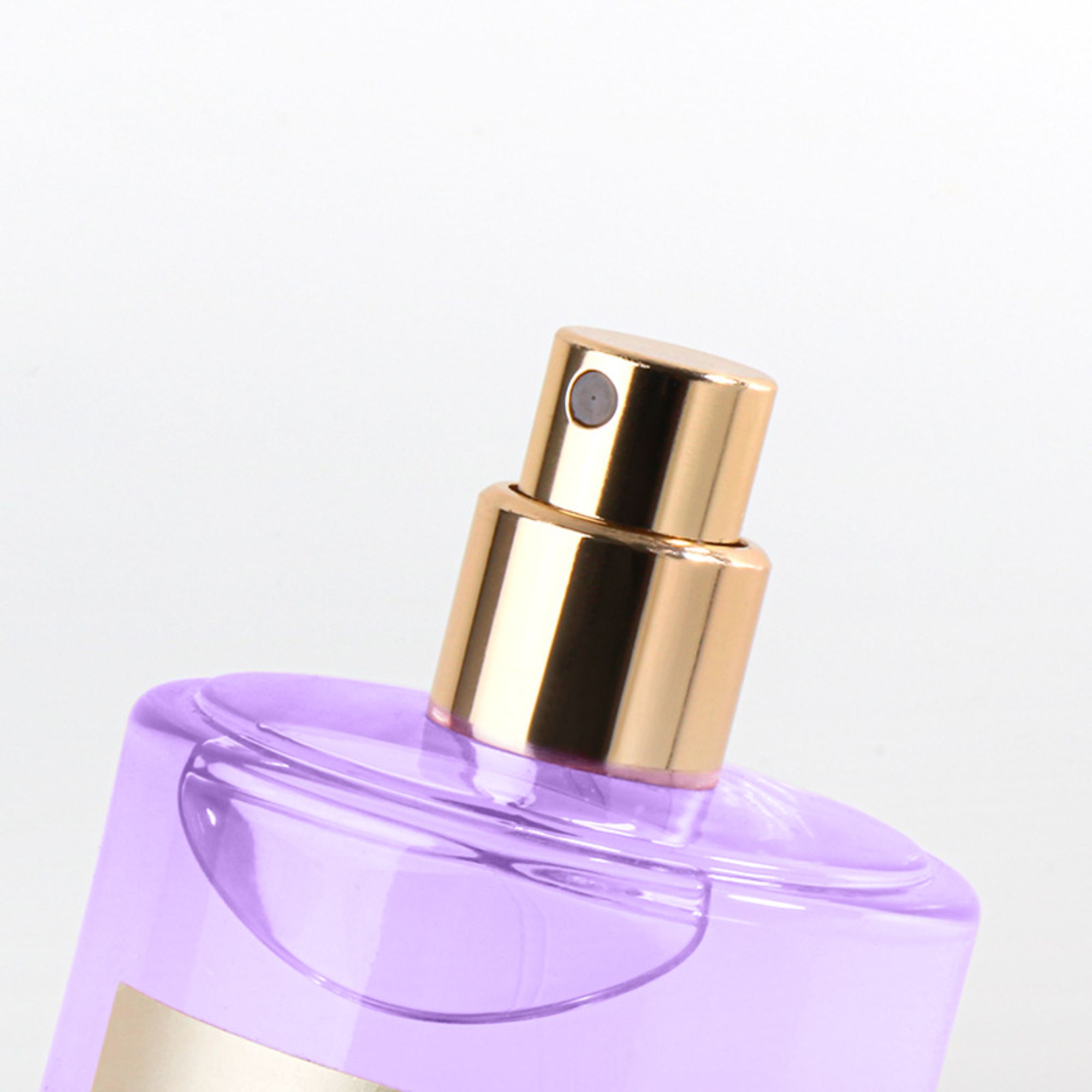 Transparent thick bottom perfect glass bottom Cosmetic Containers with spray HY-199