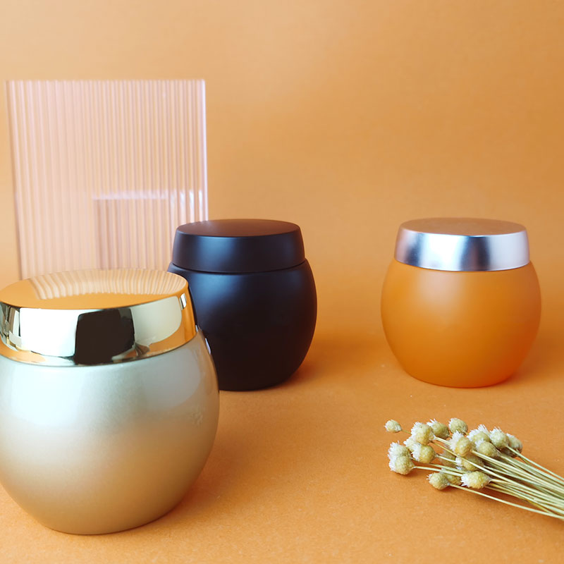 30g、50g、100g Skin Care Cosmetic Cream Container Glass Jar HY-1804