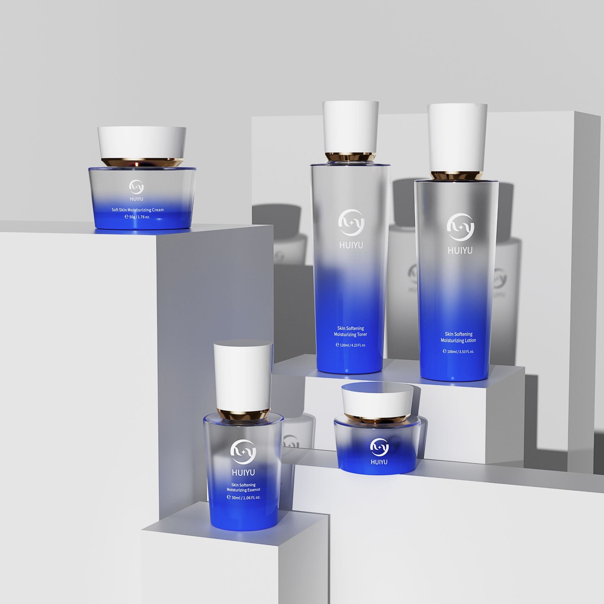 Ambalaje Cosmetice Personalizate Set Sticle Skincare HY-2361