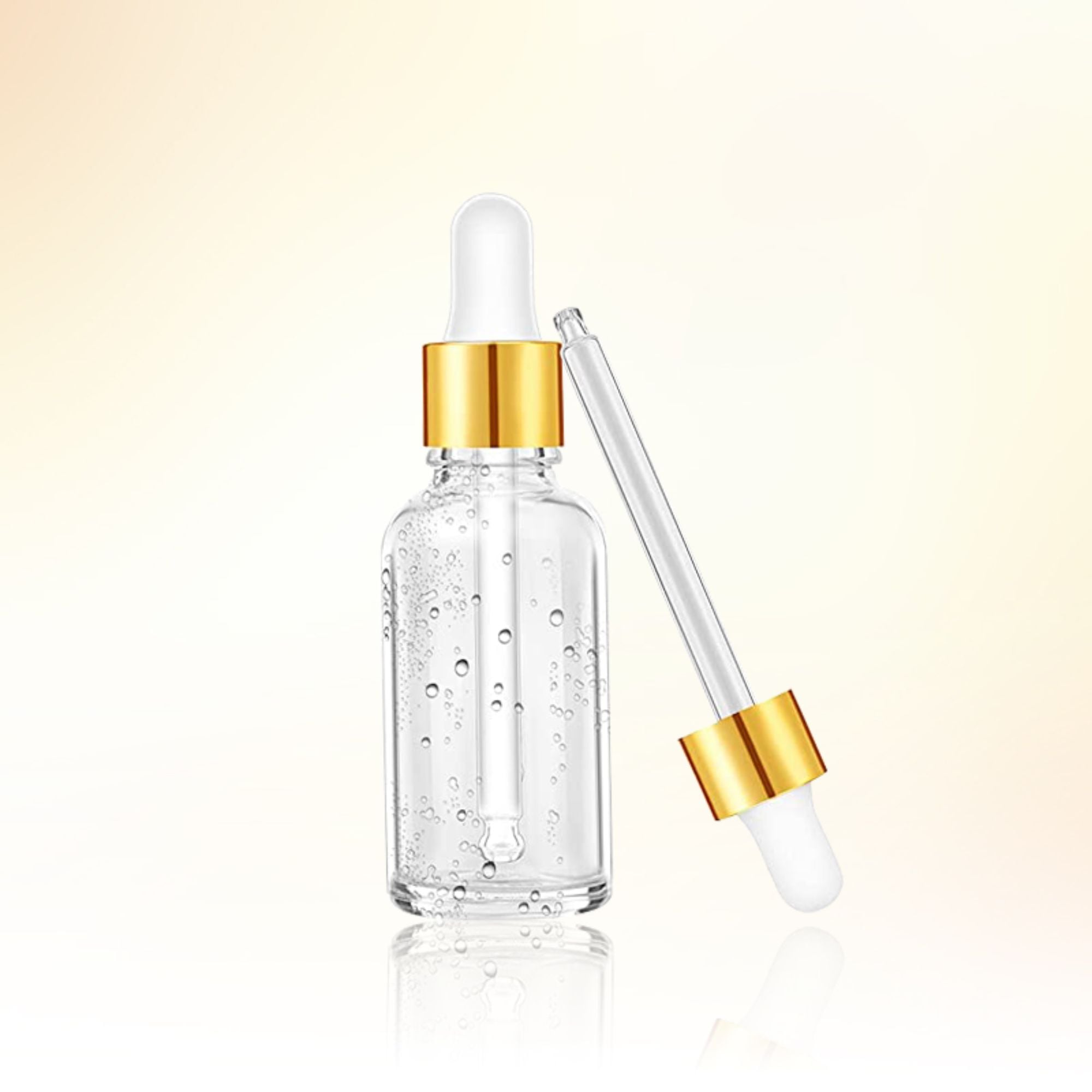Klirrond 5ml, 15ml, 30ml, 100ml Dräipflaschen mat Pippet HY-1802