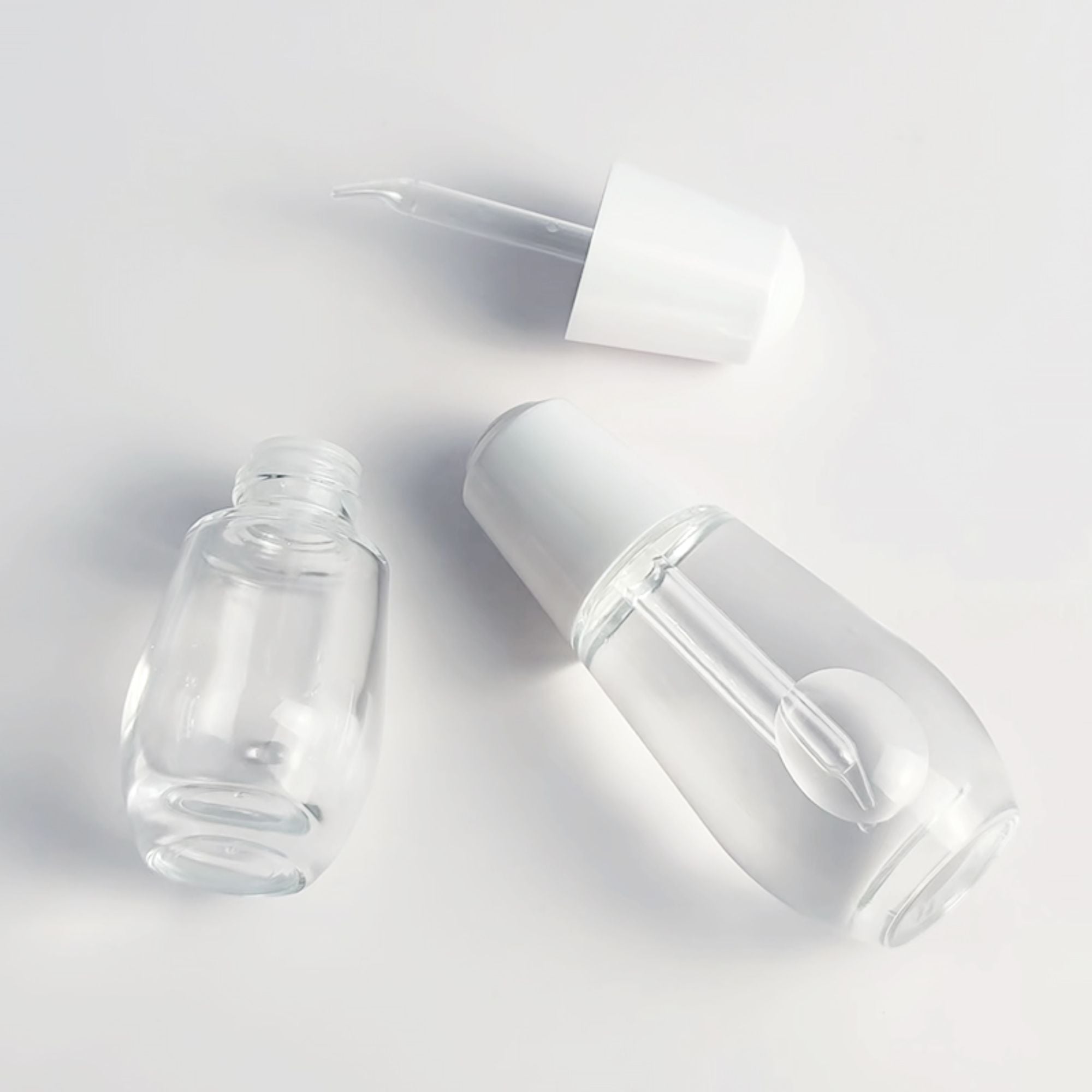Customized logo Small light bulb glass dropper bottle HY-1826